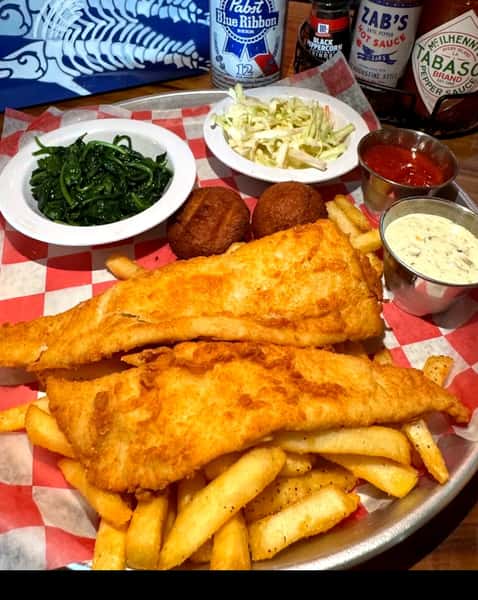 FRIED FLOUNDER