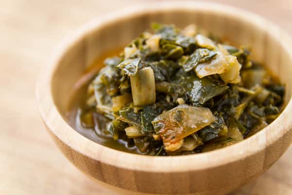 Garlic Collared Greens