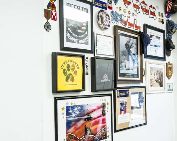 veteran's wall