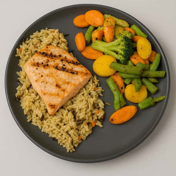 Grilled Shrimp or Salmon