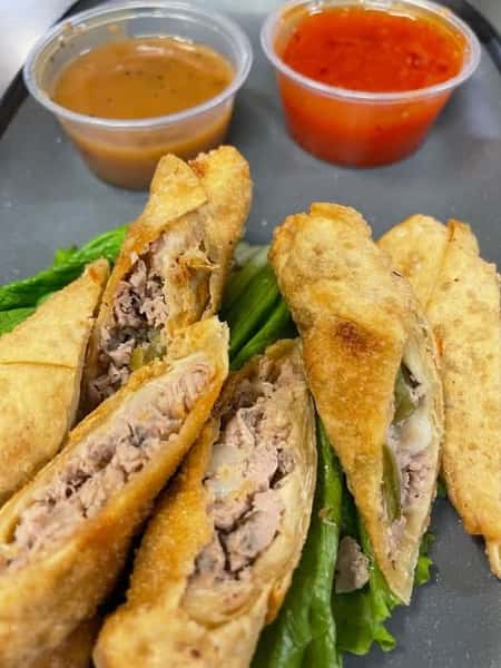 Cherry Circle Duck Club Duck Eggrolls
