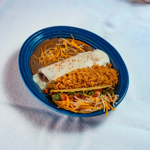 No. 1 - One Taco and One Enchilada