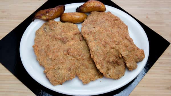 5. Chuletas de Puerco Empanisadas - Breaded Pork Chops