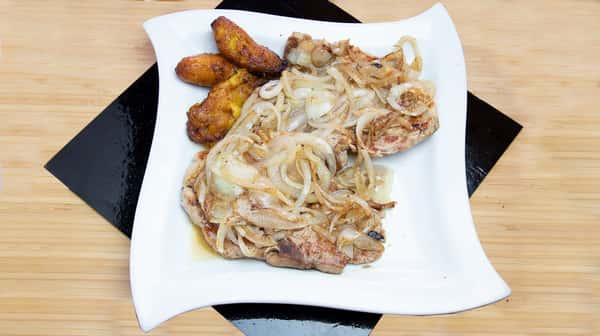 4. Chuletas de Puerco - Grilled Pork Chops