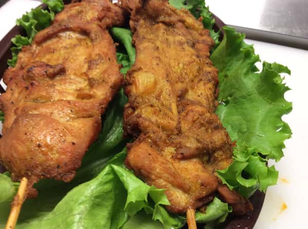 Chicken on a stick