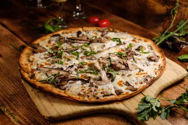 Wild Mushroom Three Cheese
