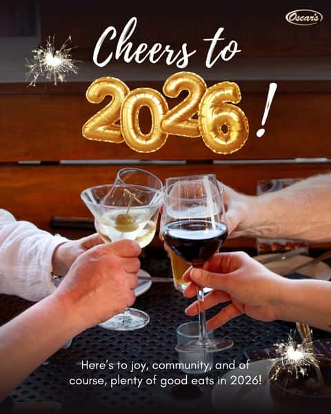 Here’s to 2026! 🥂✨
Thank you to all who celebrated milestones, shared laughter with loved ones, and made memories around our tables in 2025. As we step into the new year, we’re wishing you happiness, health, and plenty of reasons to celebrate. Here’s to joy, community, and of course—plenty of good eats in 2026! 🎉❤️
#CelebrateWithOscars #privateevents #newyear #OscarsofSummerville #oscarexperience