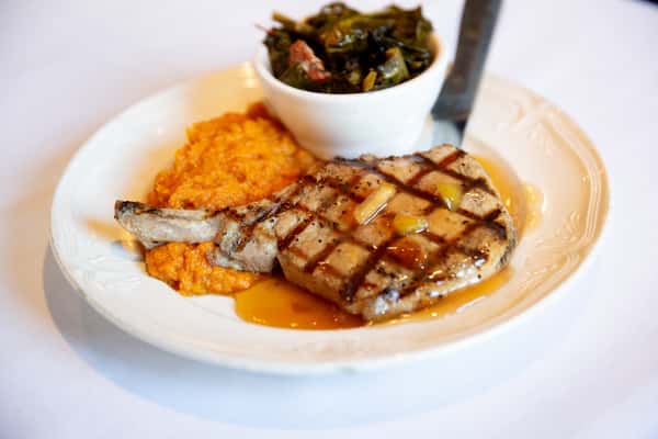 Sweet Tea Glazed Pork Chops