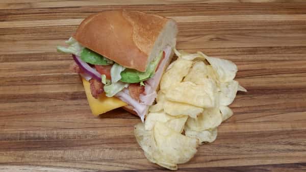 3" Half Sub with Chips