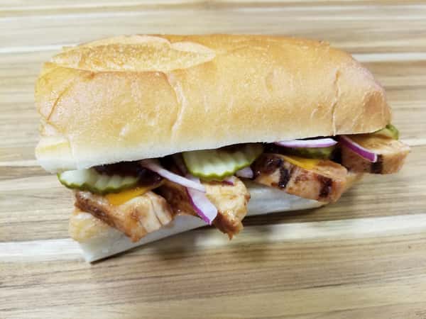 bbq chicken sub
