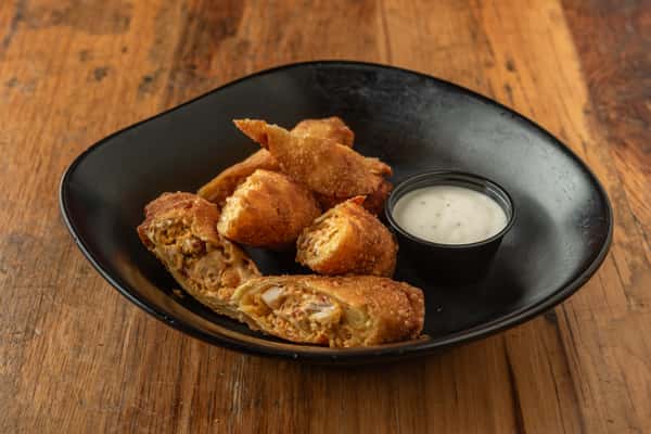 Buffalo Chicken Egg Rolls