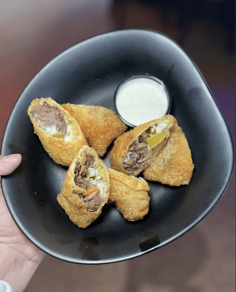 Italian Beef Egg Rolls