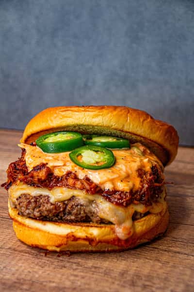 Smash Burger Sriracha Pork*