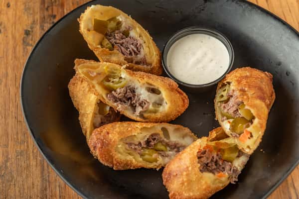 Italian Beef Egg Rolls