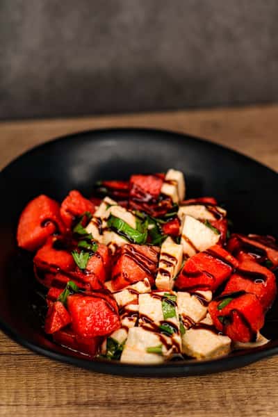 *Watermelon Basil Salad