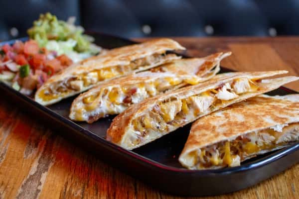 Chicken Bacon Ranch Quesadillas