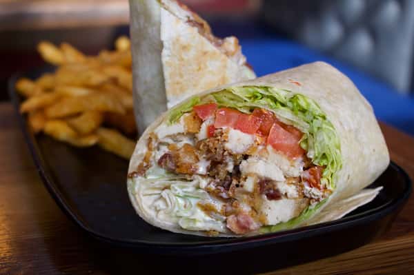 Crispy Chicken Blt Wrap