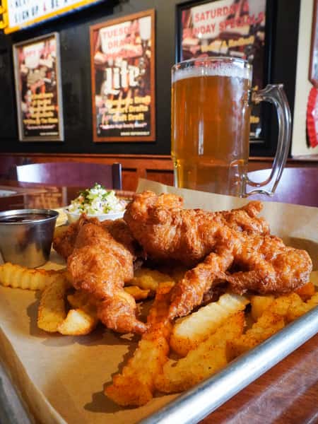 Beer-Battered Fish and Chips