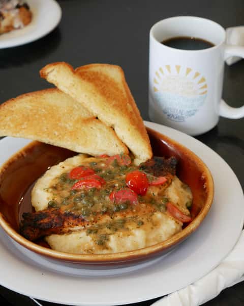 Fresh Gulf Snapper & Grits