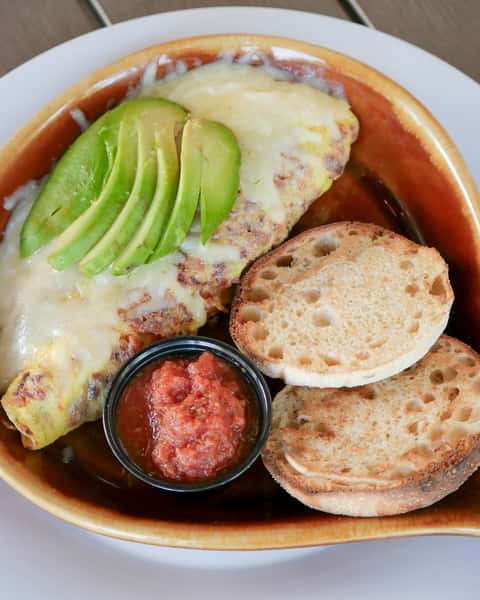 Bacon Avocado Omelet