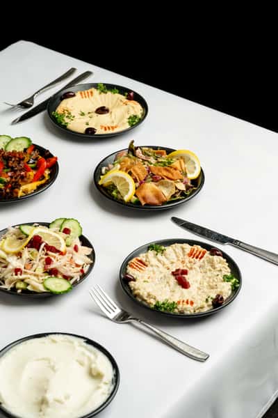 greek food platter