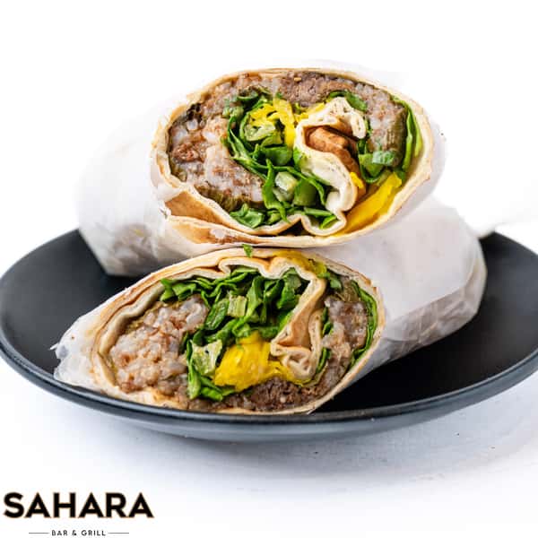 Veggie Grape Leaves Sandwich
