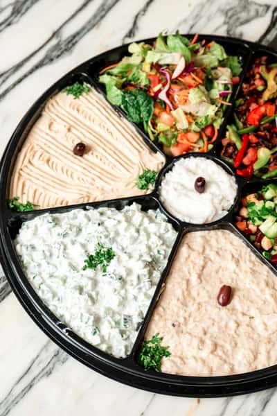 hummus platter