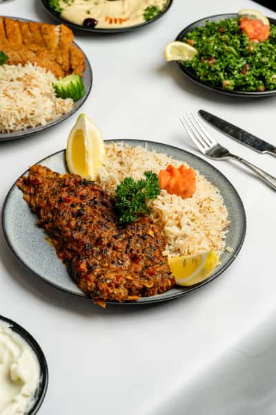 greek food platter