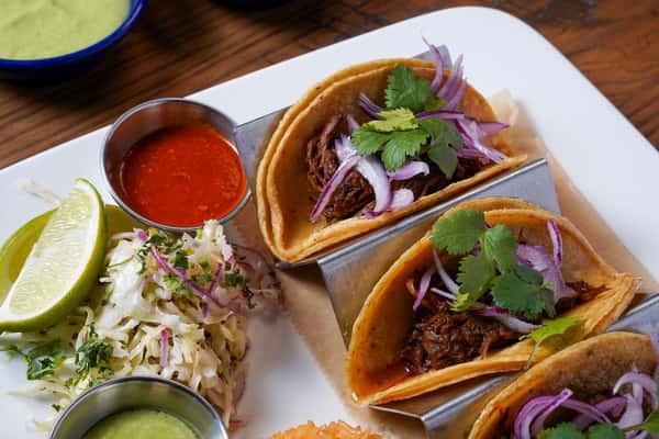 Barbacoa Taco Plate
