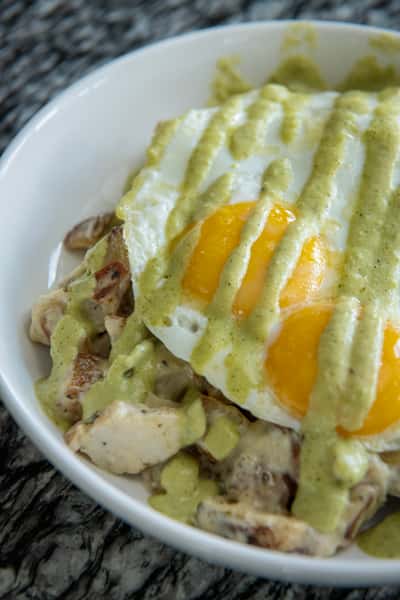 Poblano Rajas Hash