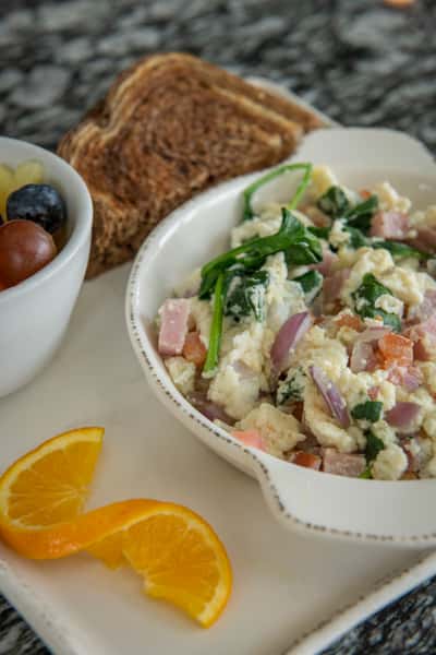 Egg White Scramble