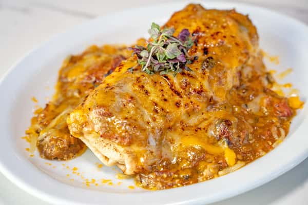 Sausage-Bacon Burrito