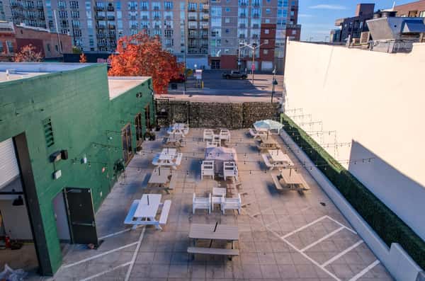 Blend.Co's Patio is perfect for large events!