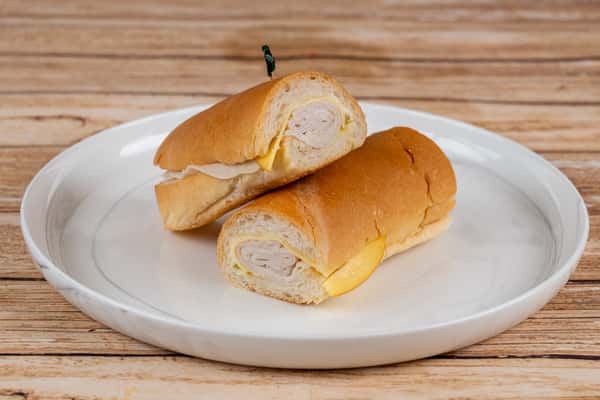 Craving something unique and satisfying? Savor the exquisite Turkey at FK Nader's Classic Po'Boys! With oven-roasted turkey, smoked Swiss, Gouda, sweet pickles and mayo, it's a culinary masterpiece. Every bite is a delight. Come try it today and let your taste buds rejoice! 🥪😍 #FKPoBoys #TurkeyDelight