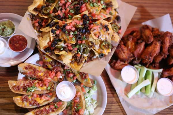 table of appetizers