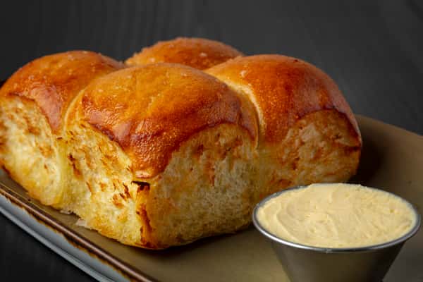Warm Parker House Rolls