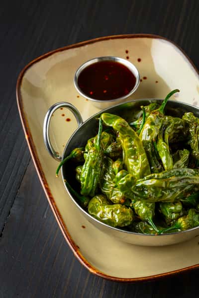 Blistered Shishito Peppers