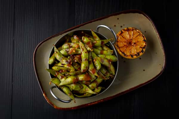 Garlic Edamame
