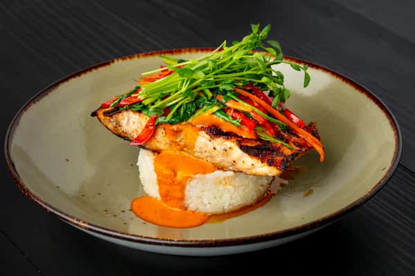 Toasted Garlic Salmon