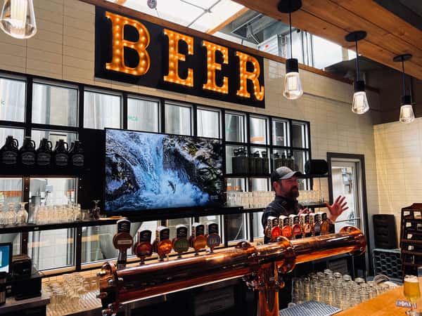 Luke Behind the Bar