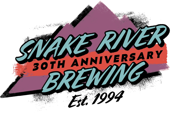 Snake River Brewing 30th Anniversary Logo