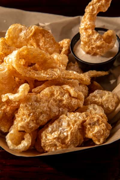 Cajun Smoked Pork Cracklins