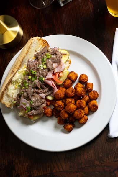 Pot Roast Debris Po' Boy