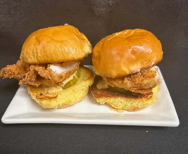 Fried Chicken Sliders
