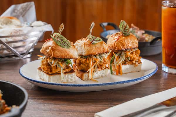 Fried Oyster Sliders