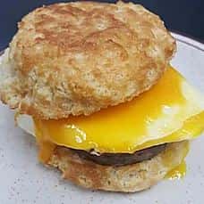 Sausage or Bacon & Egg Sandwich