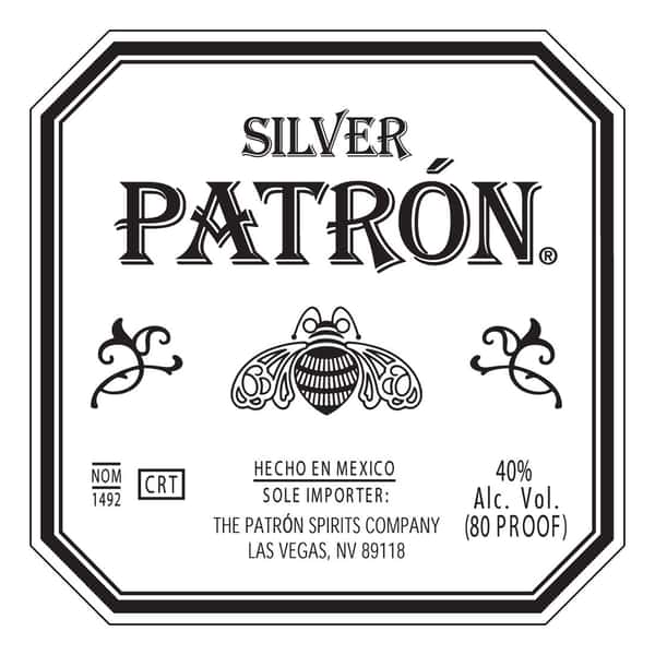 Tequila- Patron (Silver)