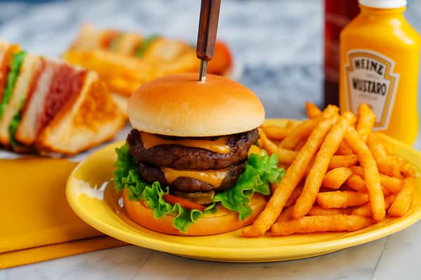 Burger and Fries