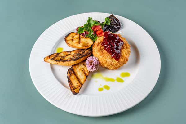 Gebackener Brie Käse