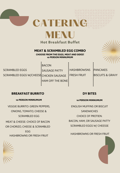 catering options